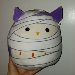 Squishmallows Holly Owl Mummy Halloween 2021 8 inch new with tags